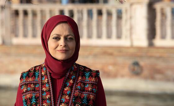 Suha Alnajjar, es una refugiada palestina que vive en Sevilla, España
